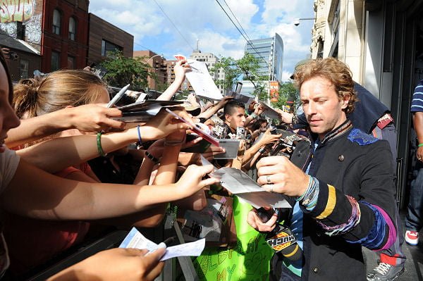 Chris Martin of Coldplay Chris Martin of Coldplay