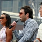 Dania Ramirez, Zachary Quinto and James Kyson Lee