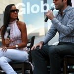 Dania Ramirez and Zachary Quinto