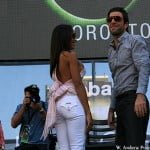 Dania Ramirez and Zachary Quinto