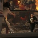 John Cusack runs for his life in 2012 John Cusack runs for his life in 2012