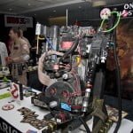 A proton pack at the Ghostbusters table
