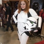 Liana K in a Universal Designs Stormtrooper costume