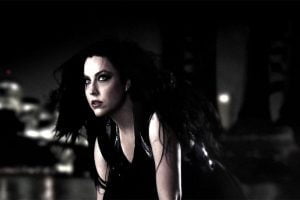 Evanescence's Amy Lee in the video for What You Want