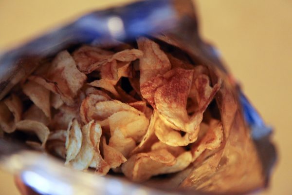 Inside the bad - Covered Bridge chips Inside the bad - Covered Bridge chips