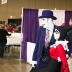 Costumed fans