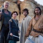 Elliot Cowan, Marama Corlett, Dimitri Leonidas and Elliot Knight