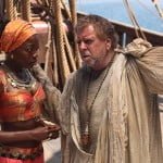 Estella Daniels and Timothy Spall