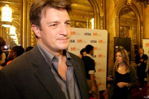 Nathan Fillion on the red carpet for Much Ado About Nothing