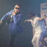 Psy gets limber