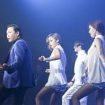Psy and his dancers #3