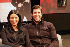 Bianka Kamber and Brad Smith