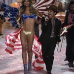 Lily Aldridge and Bruno Mars