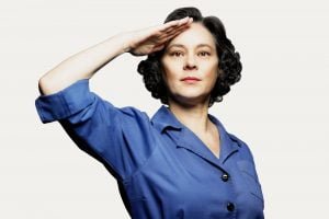 Meg Tilly, star of Bomb Girls