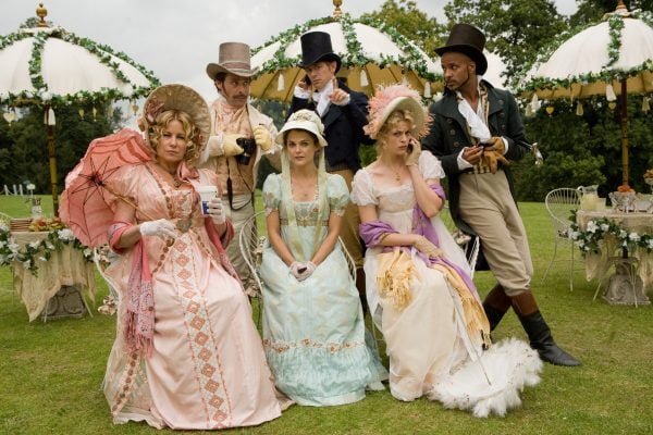 James Callis, JJ Feild, Ricky Whittle, Jennifer Coolidge, Keri Russell, and Georgia King