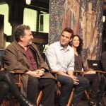 Saul Rubinek and Eddie McClintock