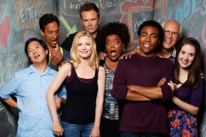 The cast of Community