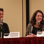 Tatiana Maslany and Jordan Gavaris
