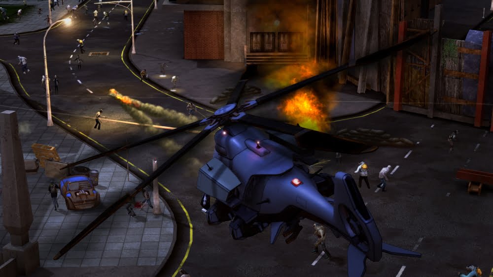 Crackdown 2 helicopter
