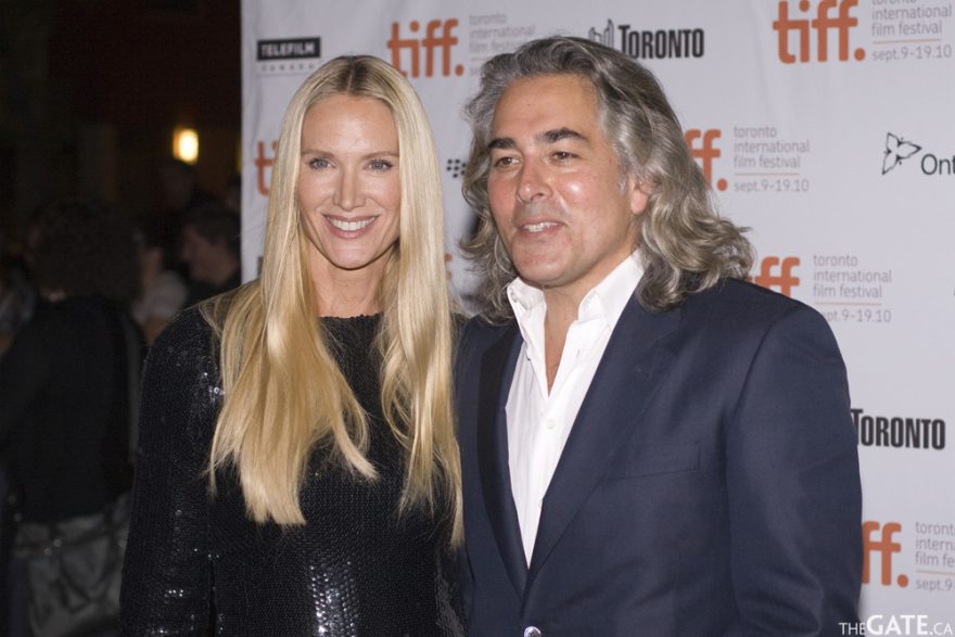 Kelly Lynch and Mitch Glazer