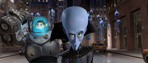 A scene from Megamind