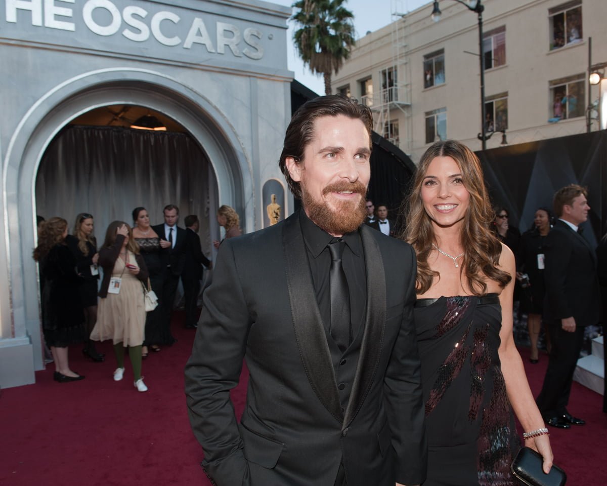 Christian Bale and Sandra Blazic