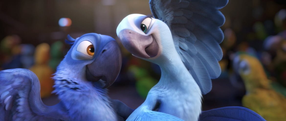 A scene from the movie Rio