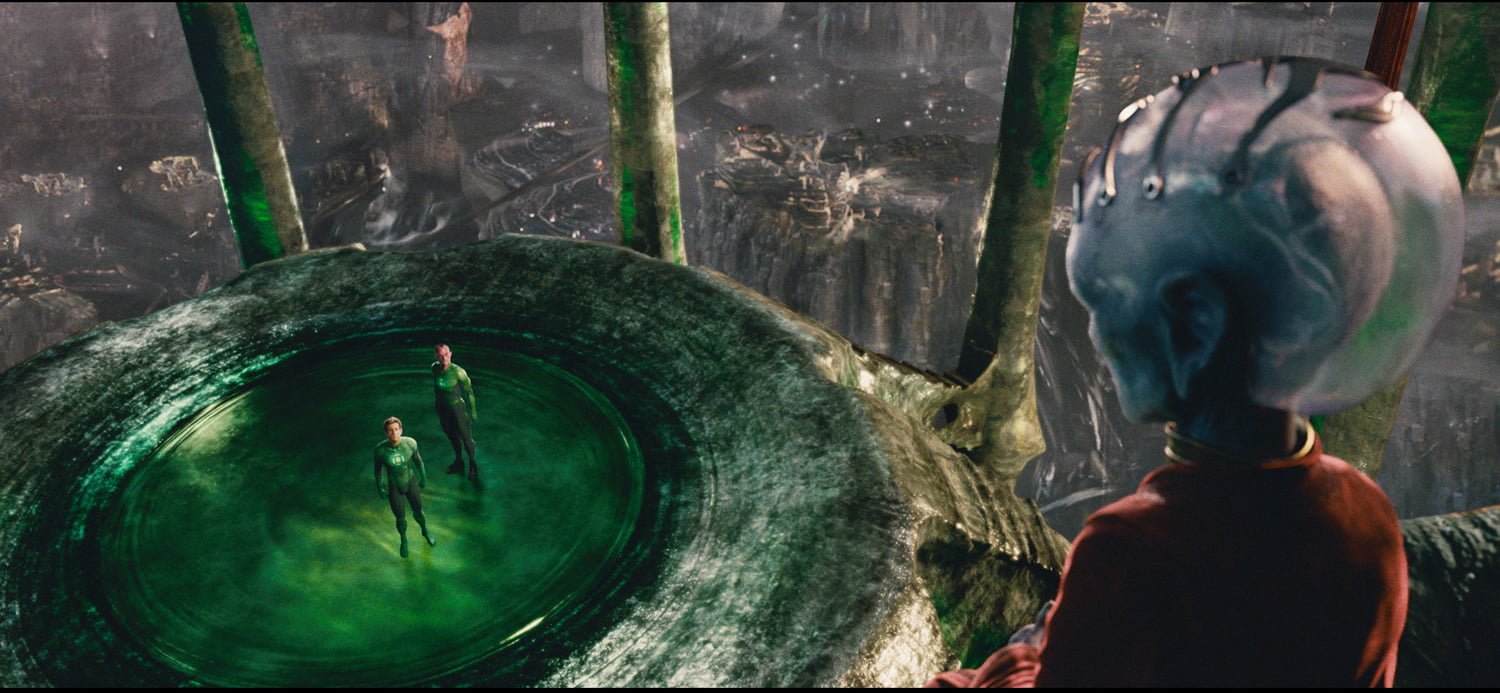 A scene from Green Lantern
