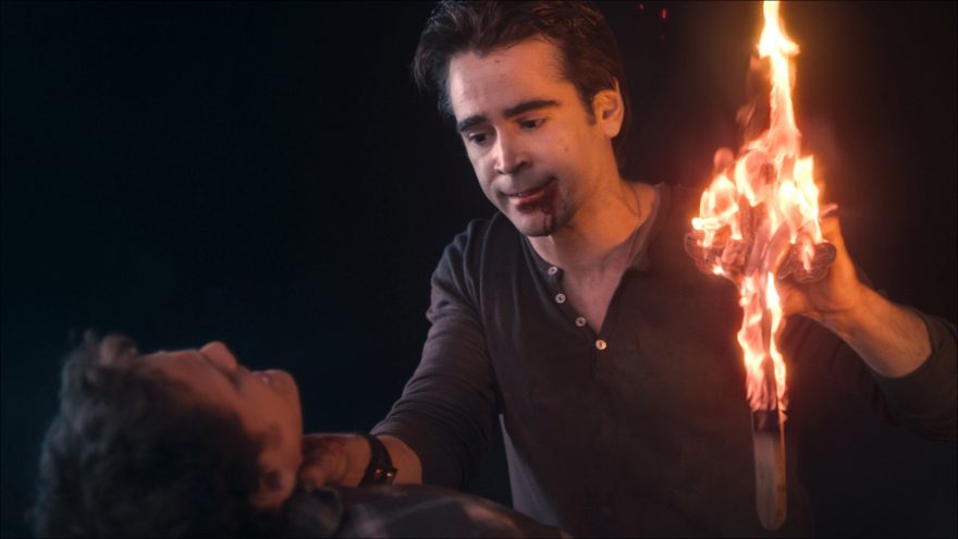Colin Farrell as the bad ass vampire, Jerry