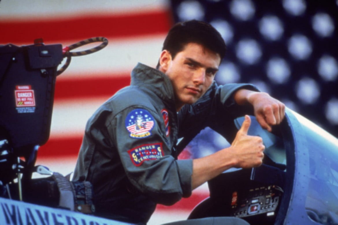 Tom Cruise in Top Gun
