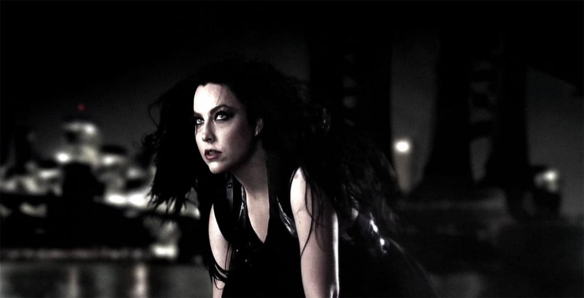 Evanescence's Amy Lee in the video for What You Want