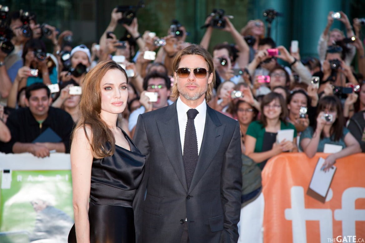 Angelina Jolie and Brad Pitt