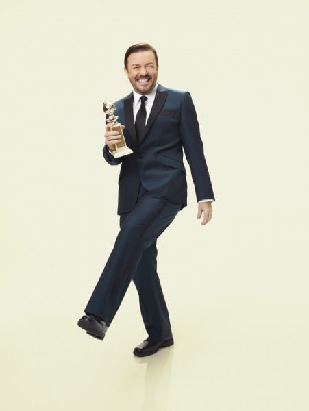 Ricky Gervais - host of the 69th Golden Globe Awards
