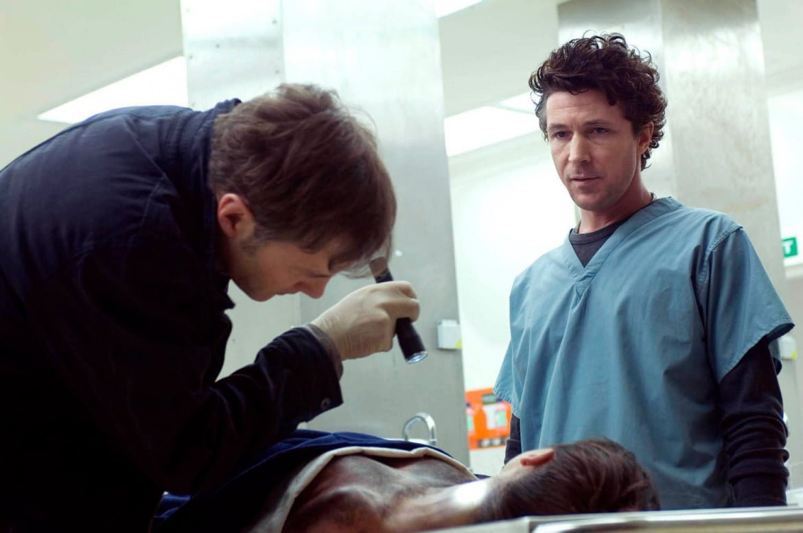 David Morrisey and Aidan Gillen in Thorne: Sleepyhead