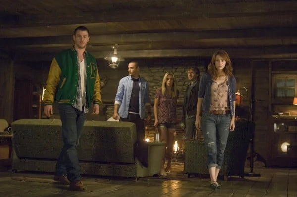 A scene from Cabin in the Woods