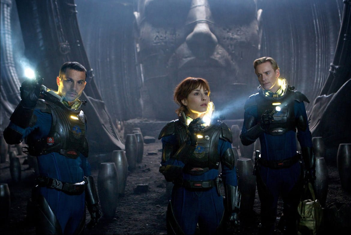 Logan Marshall-Green, Noomi Rapace and Michael Fassbender