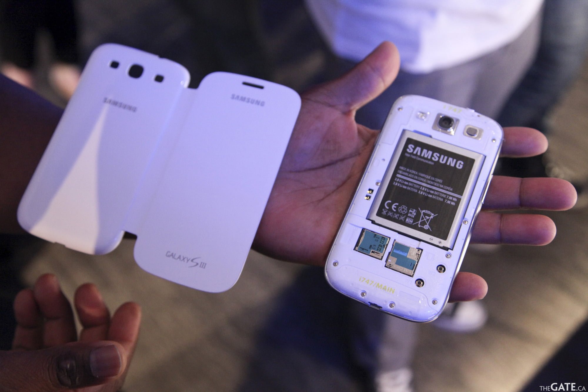 Galaxy SIII back Galaxy SIII back