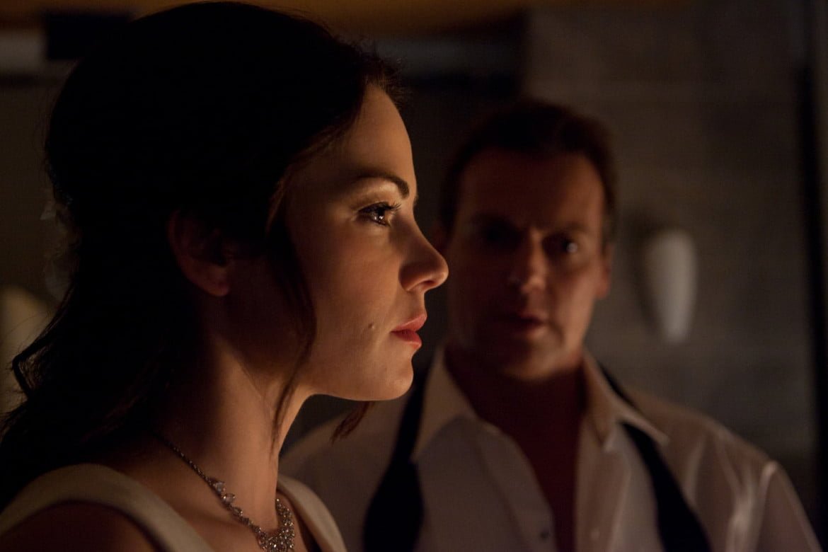 Erica Durance and Michael Shanks