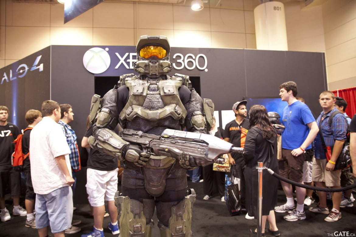 Master Chief at Fan Expo