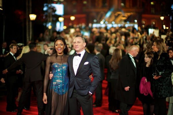 Naomie Harris and Daniel Craig