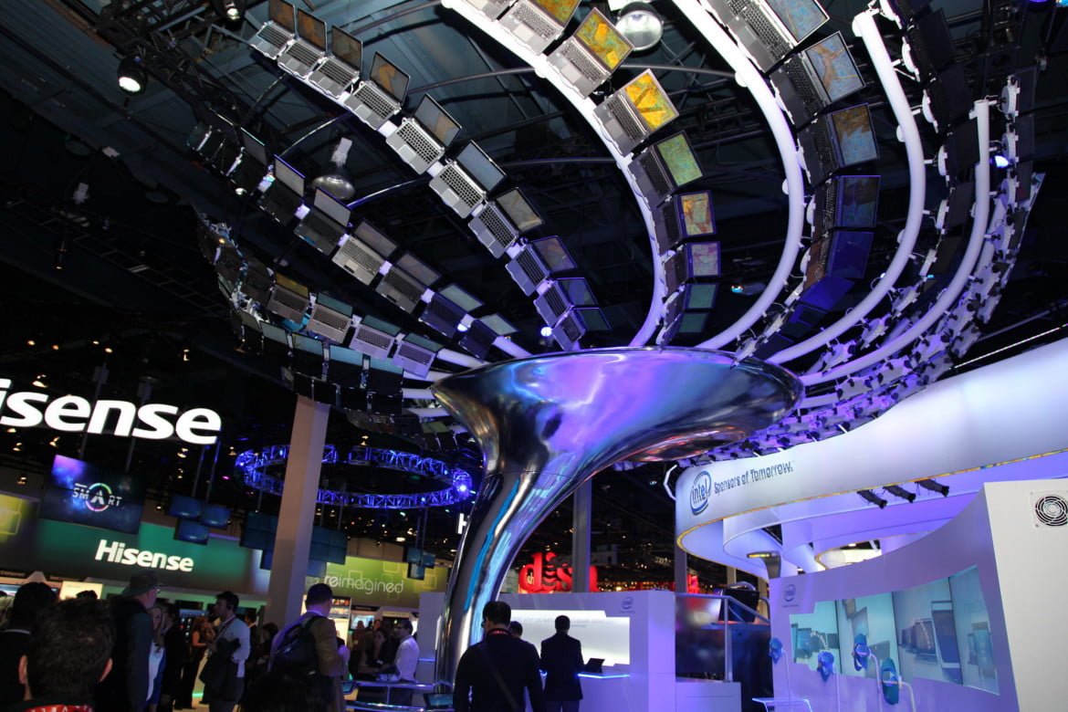 Intel booth