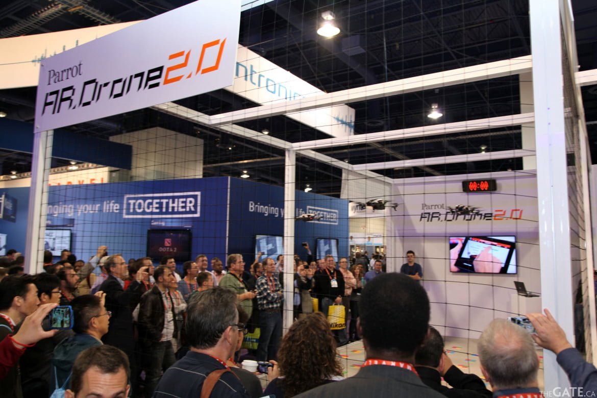 Parrot AR.Drone at CES