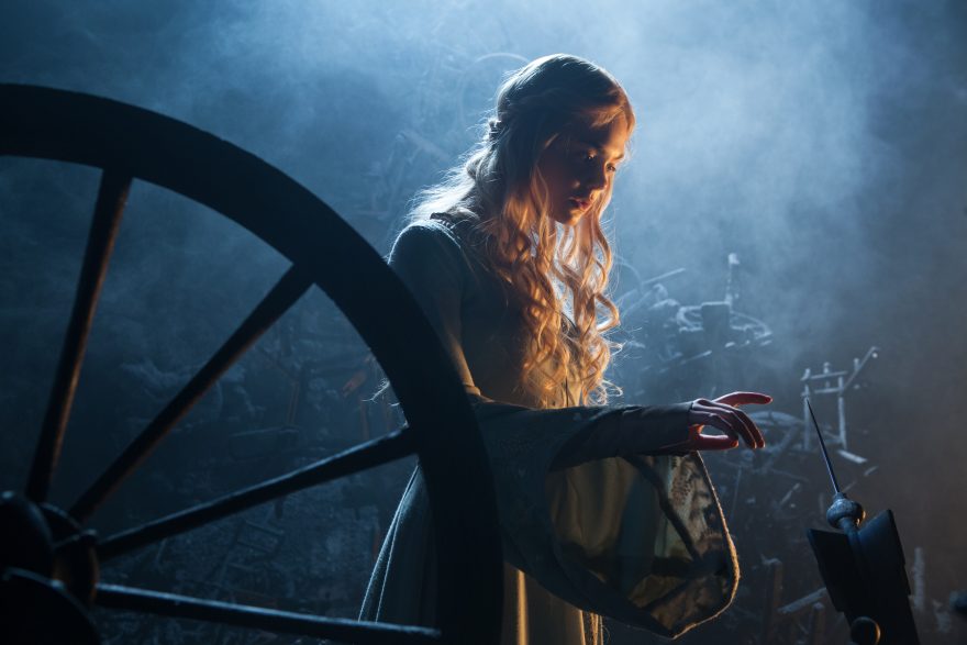 Elle Fanning as Princess Aurora in Maleficent