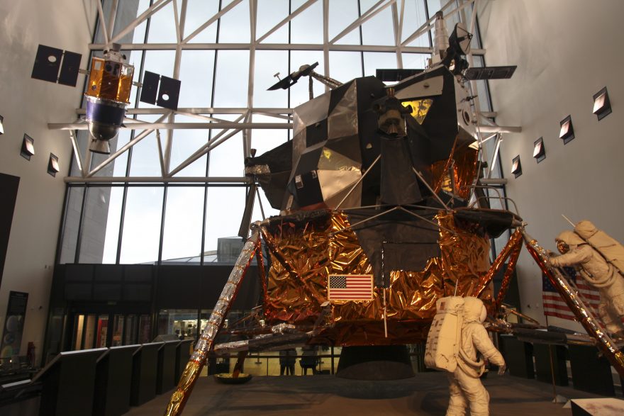 Moon lander at the Smithsonian Museum