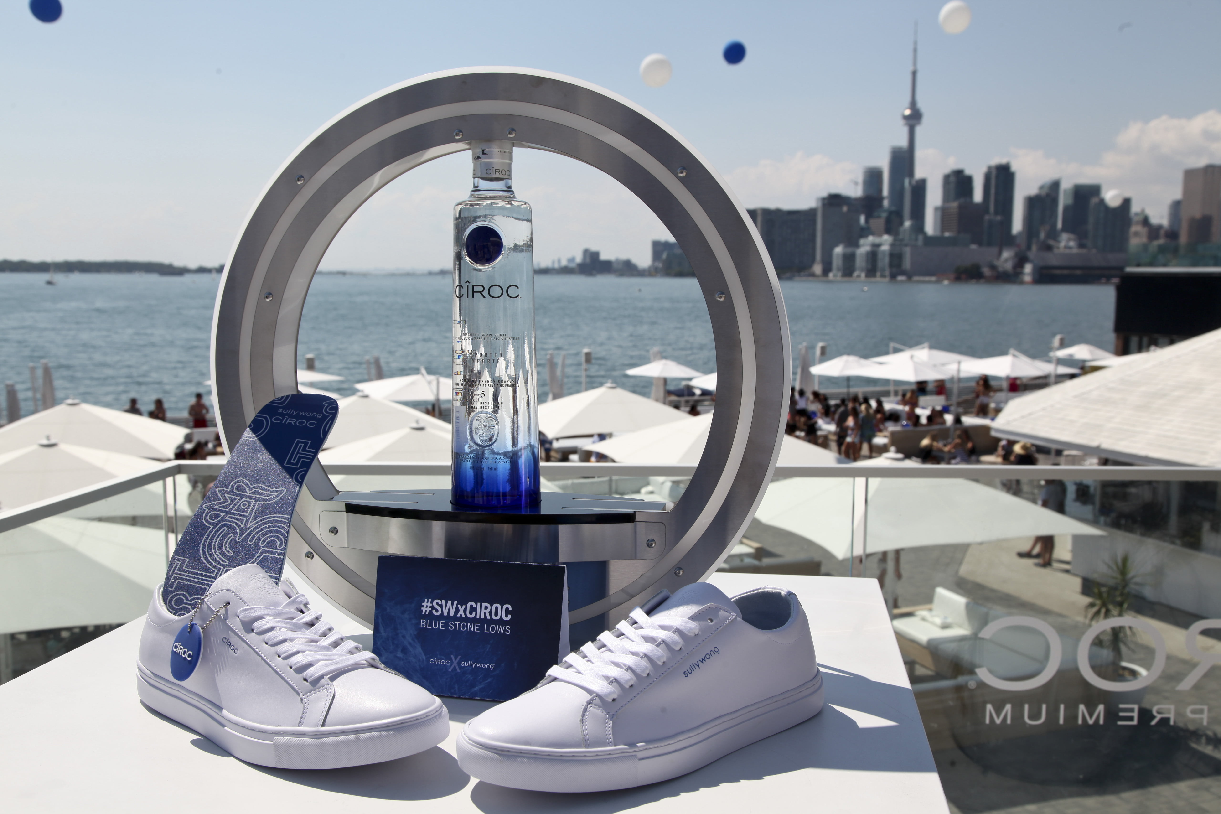 Cîroc with Sully Wong sneakers