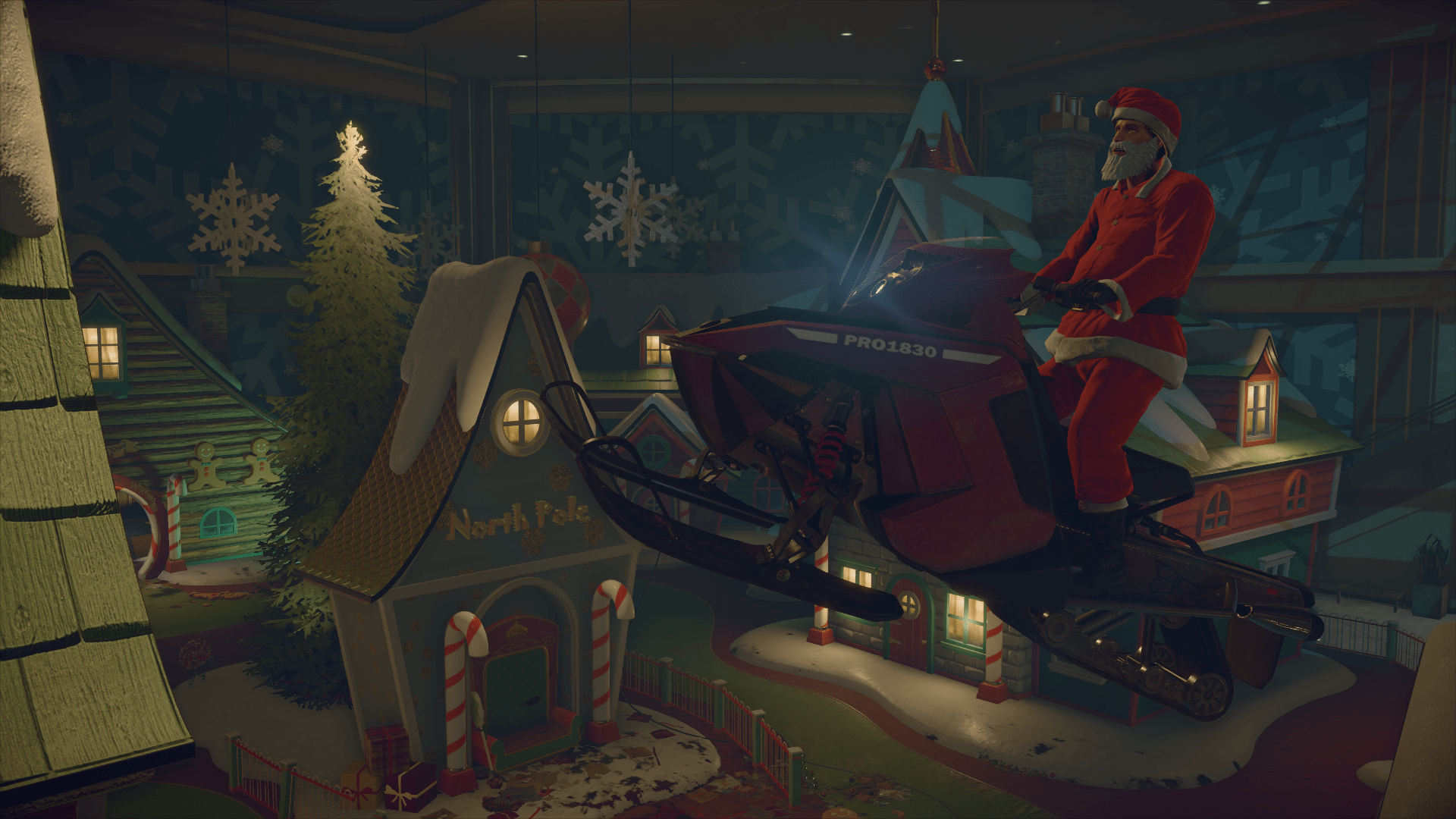 Frank West as Santa