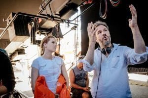 Amy Adams and Denis Villeneuve