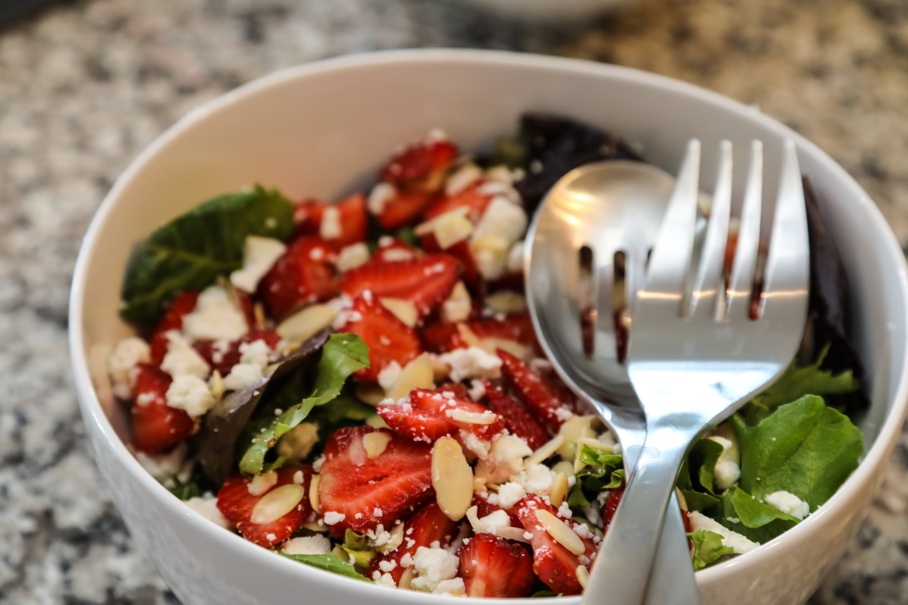 Strawberry salad Strawberry salad