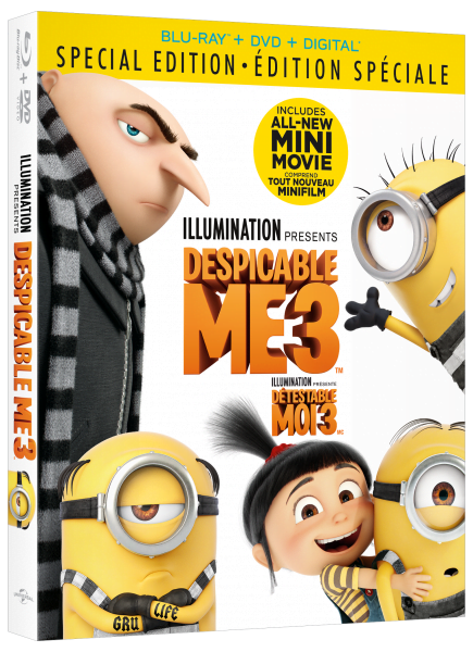 Despicable Me 3 Blu-ray