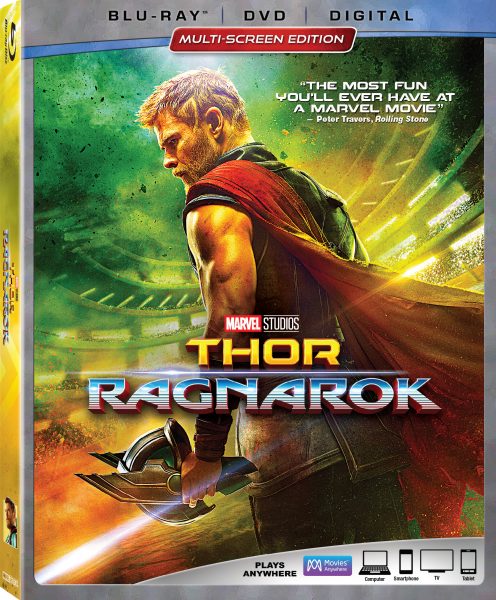 Thor: Ragnarok on Blu-ray
